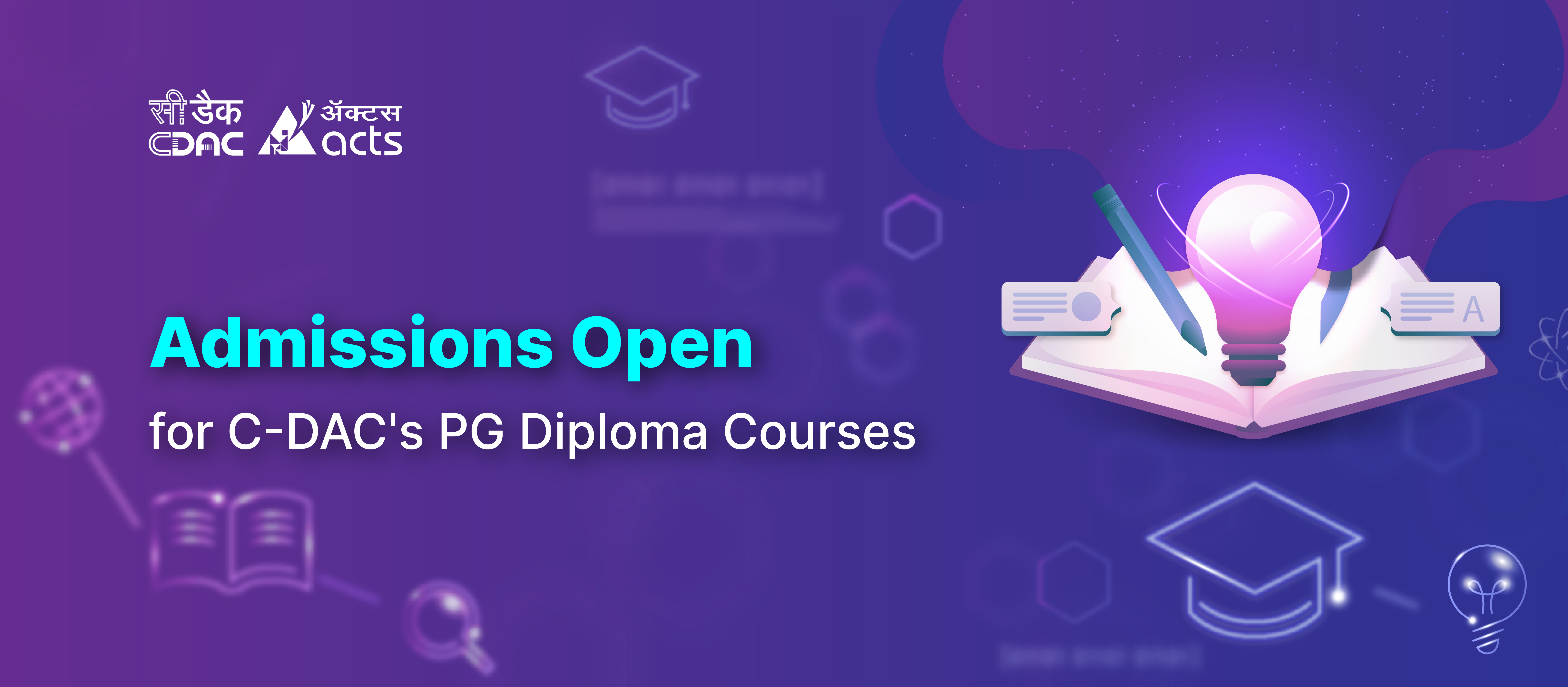 Admission - PG Diploma Courses (August-24)